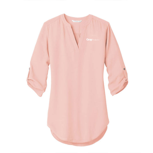 Port Authority Ladies 3/4-Sleeve Tunic Blouse - LW701