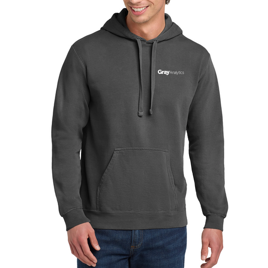UNISEX Comfort Colors Garment-Dyed Hooded Sweatshirt - 1567