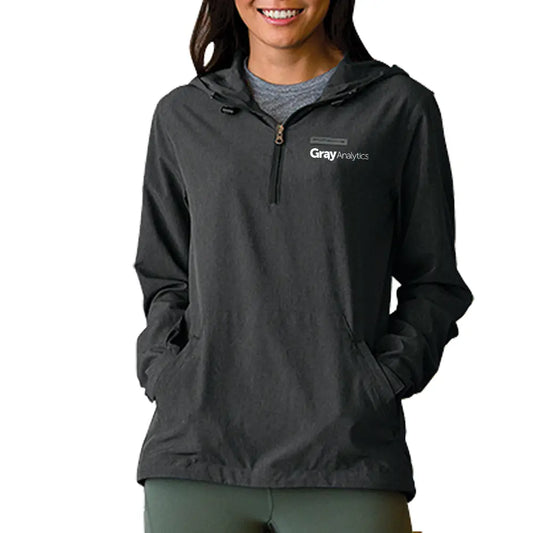 Ladies Pullover Stretch Anorak Jacket - 6106