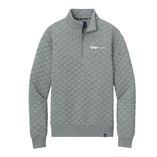 MEN'S Brooks Brothers Diamond Quilt Quarter Zip - BB18212