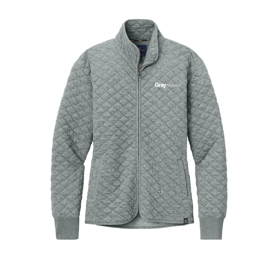 WOMEN'S Brooks Brothers® Diamond Quilt Full-Zip - BB18213