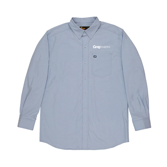 Berne Men's Foreman Flex180 Button-Down Woven Shirt - SH26MBHR