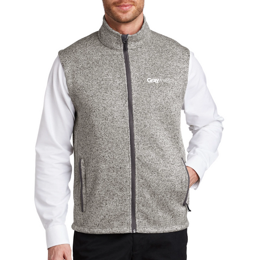 Port Authority Sweater Fleece Vest - F236