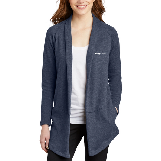 Ladies Interlock Cardigan - L807