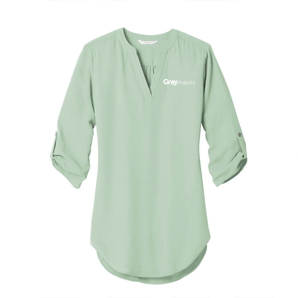 Port Authority Ladies 3/4-Sleeve Tunic Blouse - LW701