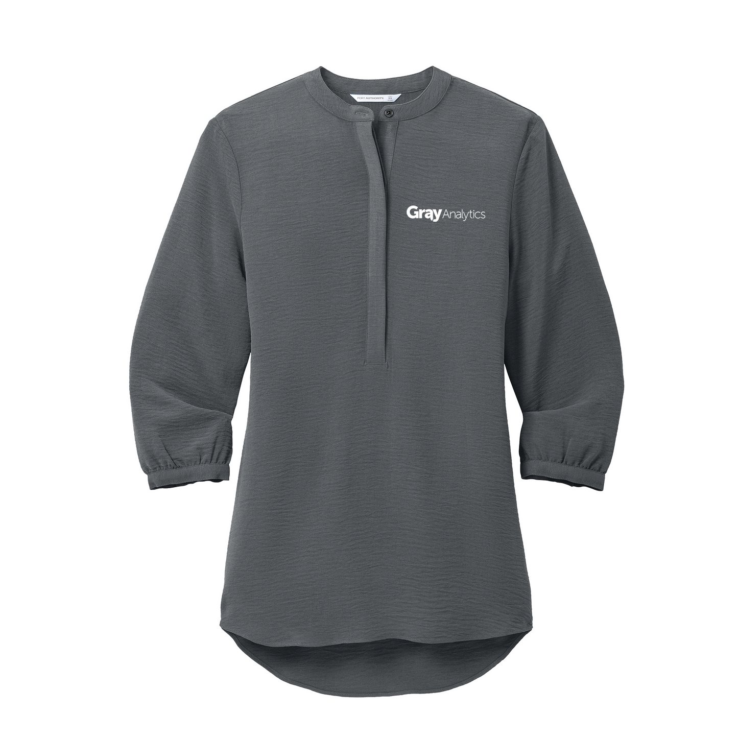 WOMEN'S Port Authority® 3/4-Sleeve Textured Crepe Tunic - LW713