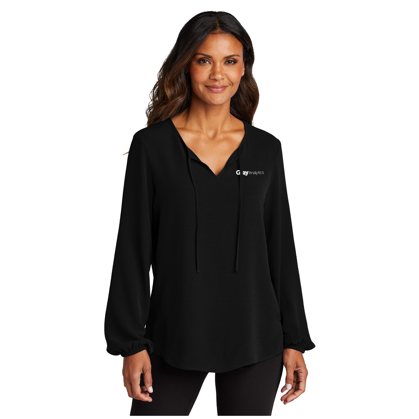 Port Authority Women's Textured Crepe Blouse - LW714