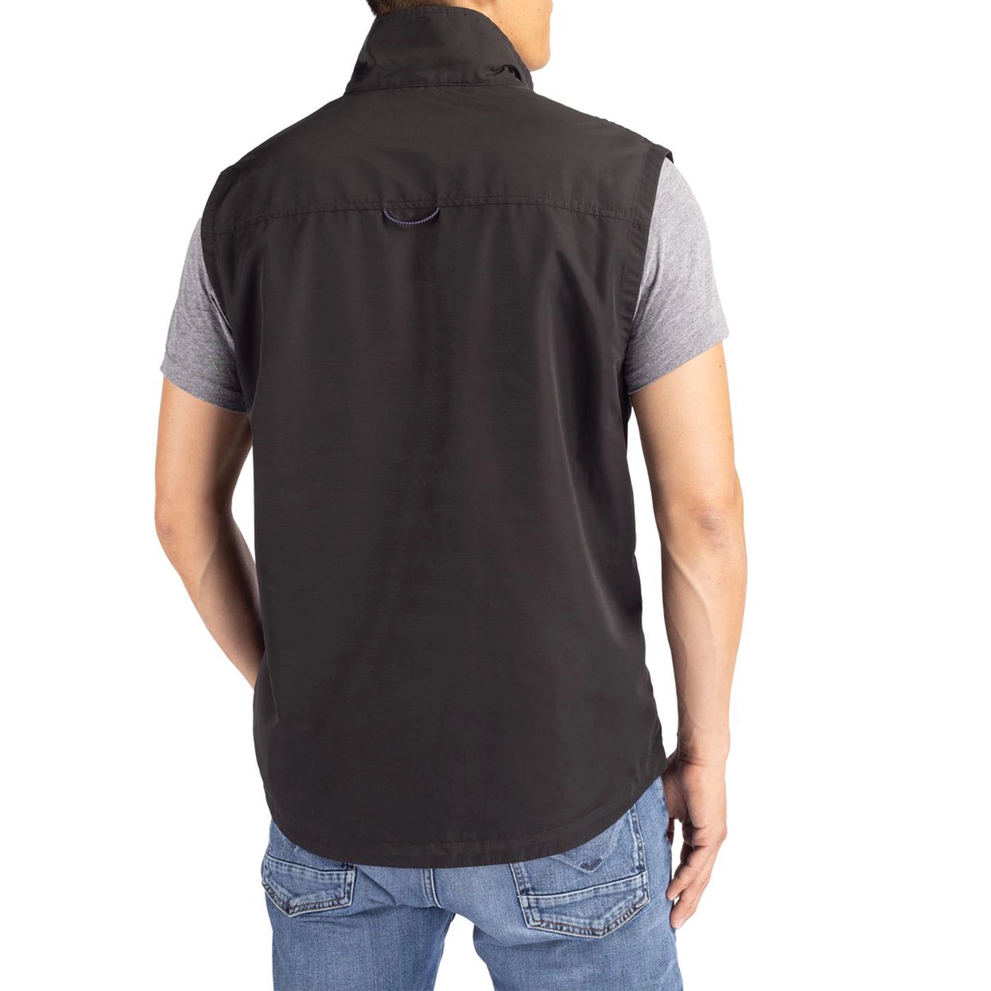 MEN'S Cutter & Buck Charter Eco Full-Zip Vest (TALL) - BCO00083